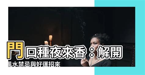 門口種夜來香